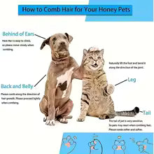 Self-Cleaning Pet Grooming Slicker Brush